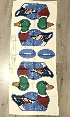Cranston Wild Bird Collection Mallard Duck Cut Out Fabric 15  • $10.95