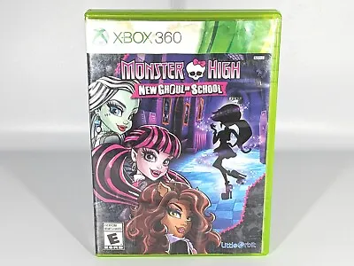 Monster High: New Ghoul In School (Xbox 360 2015) CIB Complete W/ Manual Tested • $14.99