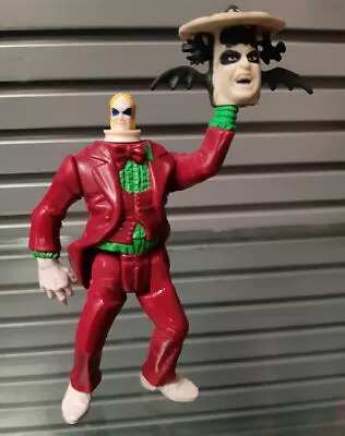 £25.69 • Buy Vintage 90's Retro Tim Burton BEETLEJUICE 5  Toy Figure + Removable Head Piece