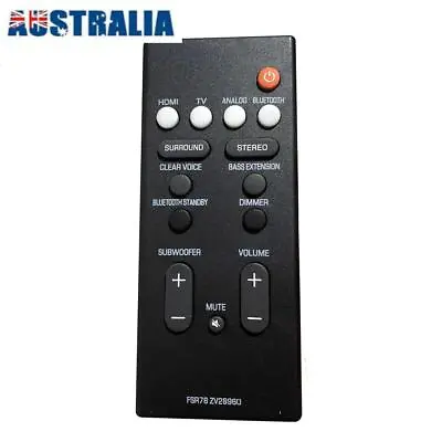 Audio Speaker Soundbar Remote Control For YAMAHA YAS-106 ATS-1060 YAS-107 FSR78 • $9.91