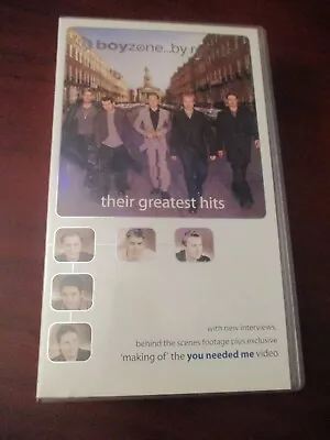 Boyzone By Request  Their Greatest Hits   VHS Video Tape (NEW) • $6.30