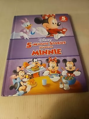 2018  Disney 5-minute Stories  Starting Minnie Mouse Hardcover Book  • $8.99