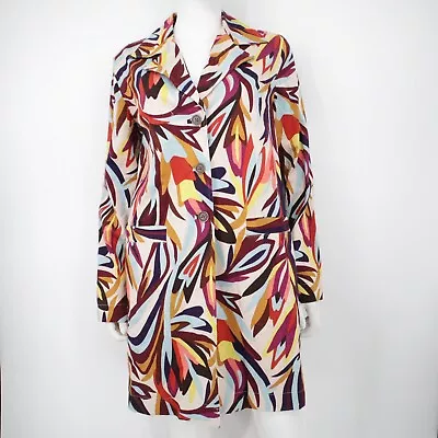 Missoni For Target 60s Retro Style Trench Coat Jacket Limited Edition M • $39.99