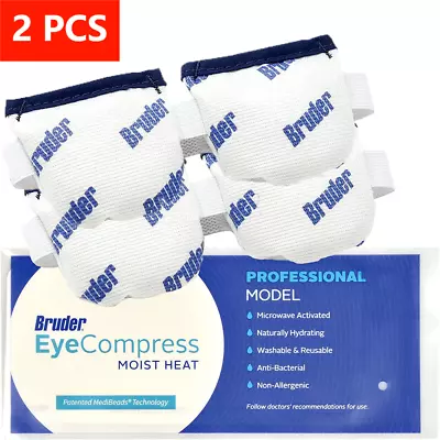 2 Pack Bruder Moist Heat Eye Compress Comfort Mask Relief To Dry Eye Irritation • $25.50