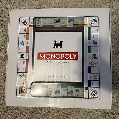 MONOPOLY Glass Edition Deluxe Board Game - Tempered - COMPLETE EXCELLENT • $80