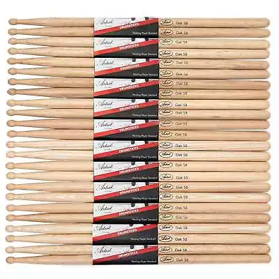 $50 • Buy Artist DSO5B Oak Drumsticks With Wooden Tips 12 Pairs