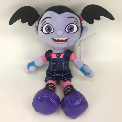 UK Vampire Girl Vampirina Wolfie Dog Child Cute Soft Plush Doll Toy Xmas Gift • £8.99