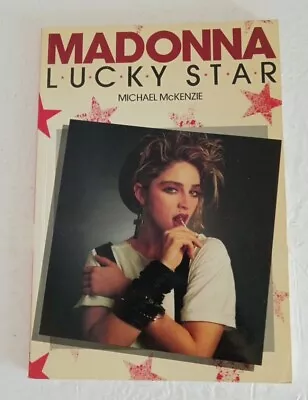 Vintage Madonna Lucky Star By Michael Mckenzie Pop Music Book 1985  • £9.99