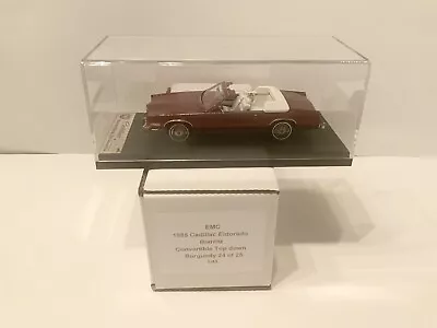 EMC 1985 Cadillac Eldorado Biarritz Convertible Open 1/43 Handmade • $783.96