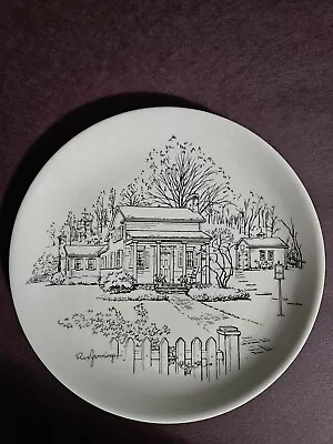 Vintage Commemorative Buffalo China Plate MILLARD FILLMORE HOUSE EAST AURORA NY • $26.99