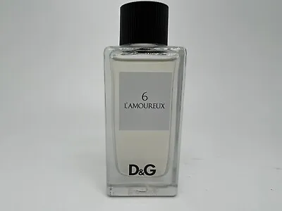 D & G 6 L'AMOUREUX By DOLCE & GABBANA 0.67 FL Oz / 20 ML EDT  Pour No Box • $49.99