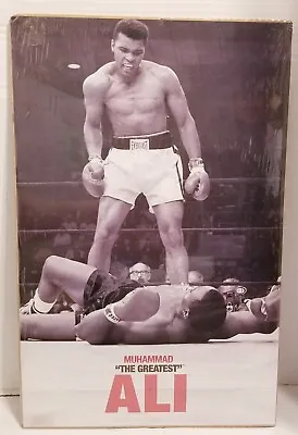The GREATEST! MUHAMMAD ALI Over Sonny Liston 11X17 Poster On Cardboard Backing  • $6.79