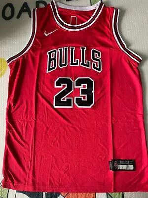 Ship From USA.Youth Chicago Michael Jordan #23 Red Color Stitched Jersey • $29.77