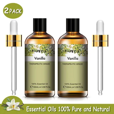 $35.99 • Buy Vanilla Essential Oils Pure & Natural Therapeutic Grade Oil For Diffuser,Massage
