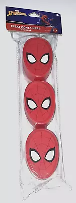 MARVEL SPIDER-MAN 3 Count Treat Containers • £5.79