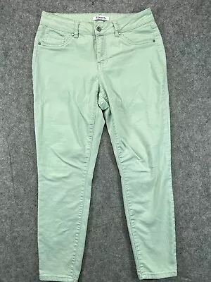D Jeans Womens 8 Mint Green Denim Pants Tapered Casual Ladies   • $14.24