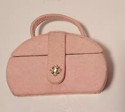 Mini Velvet Portable Travel Jewelry Box Case Earring Ring Box The Limited  • $7