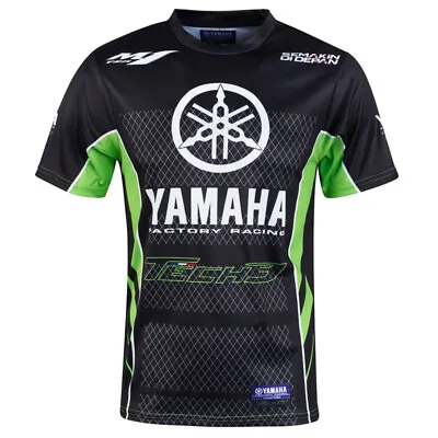 £15.99 • Buy Yamaha Motocross Riding Suit Outdoor Rider Racing Suit Short Sleeve T-Shirt New