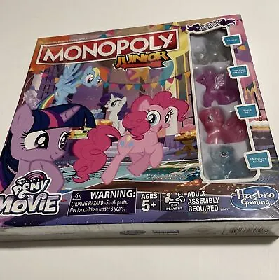 My Little Pony The Movie Monopoly Junior Friendship Festival Game NIB • $29.99