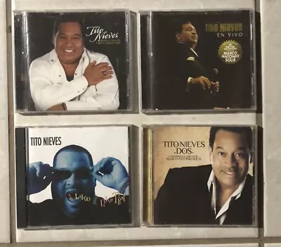 Tito Nieves 4 Cd Lot - I Like It Like That En Vivo Marco Antonio Solis • $14.99