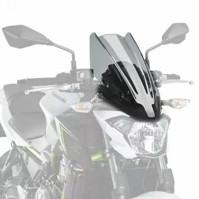 Puig Touring Screen Windshield Deflector Light Smoke Kawasaki Z 650 2017 - 2019 • £116