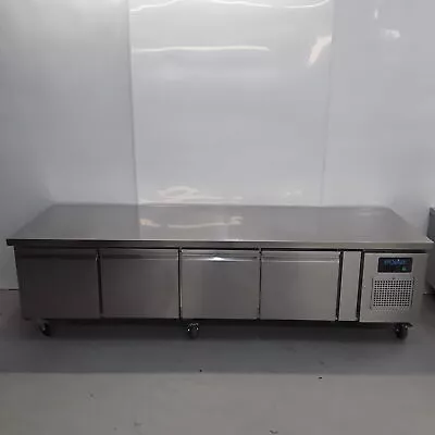 Chef Base Fridge 4 Door Bench Chiller Counter Polar DA464 • £978