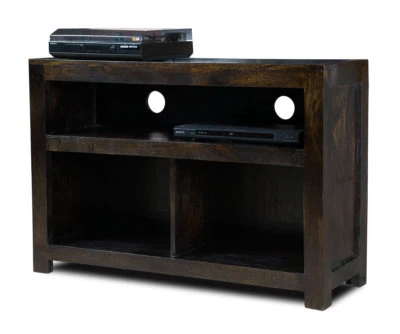 £303.04 • Buy Dakota Dark Mango Solid Wood Wide Record Lp Turntable Hi-fi Unit