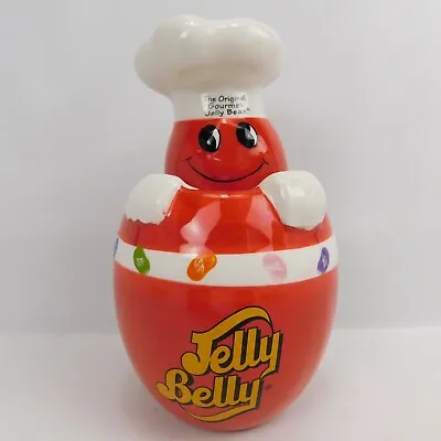 £20.86 • Buy The Original Gourmet Jelly Bean Ceramic Red Candy Jar Jelly Belly 8 