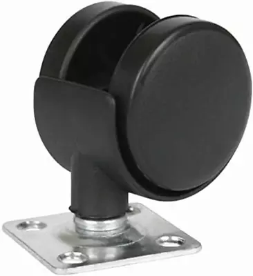 6856SW Super Satchel Cube Casters [Set Of 4] Black Ball Caster Wheels For Arts  • $11.75