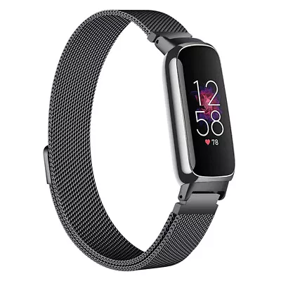 For Fitbit Inspire 3 Strap Metal Milanese Magnetic Loop Stainless Steel Band • $10.88