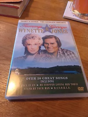 Tammy Wynette & George Jones - Tammy & George - Two Seperate Concerts - Dvd • £0.99