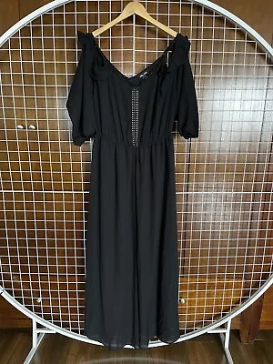 City Chic. Beautiful Long Dress. Can Be Worn As Off The Should.  Size Medium/18 • $22