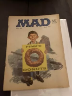 MAD MAGAZINE #90 October 1964 - BARGAIN￼ Detached Cover! Shipping Included • $11.90