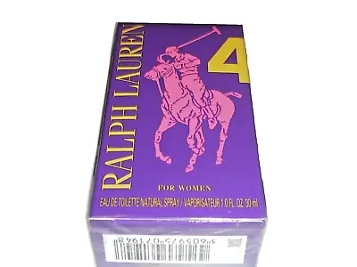 Ralph Lauren The Big Pony Collection Nr 4 Purple Woman EdT 1.0 FL Oz 30 Ml BNIB • £45.31