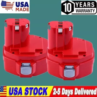 2Pack 14.4 VOLT BATTERY For MAKITA 1433 1434 1435 1420 1422 1435F 14.4V Cordless • $26