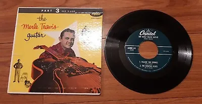 The Merle Travis Guitar Part 3 45 EP Capitol EAP 3-650 Vg+ With Picture Sleeve • $15.90