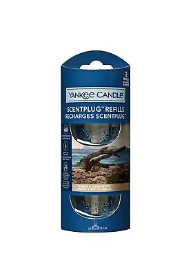 Amber & Sandalwood Yankee Candle Plug In Refill Air Freshener Twin Pack • £9.99