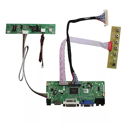 HDMI VGA DVI Audio LVDs Controller Board For 17  1280x1024 M170ETN01.1 M170ET... • $45.87