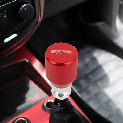 Brand New Racing Universal MOMO Universal Red Gear Shift Knob Metal Shifter • $18