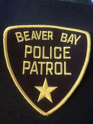 Minnesota  Police -   Beaver Bay  Police  Patrol   MN  Police Patch • $6.08