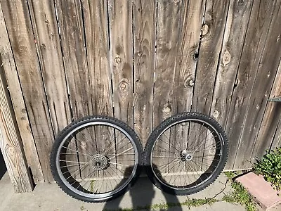 $250 • Buy Vintage Bullseye Wheelset 26’ Campagnolo Rims