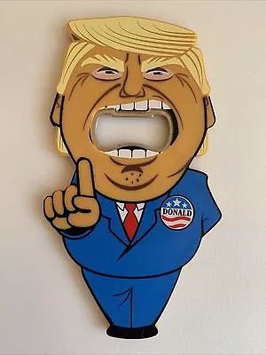 Donald Trump For President Bottle Opener Refrigerator Magnet • $17.49