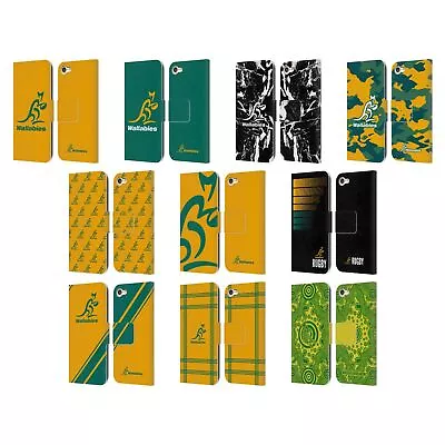 £17.95 • Buy AUSTRALIA NATIONAL RUGBY TEAM CREST LEATHER BOOK CASE FOR APPLE IPOD TOUCH MP3