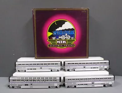 MTH 20-6537 O Amtrak Superliner Passenger Car Set (Set Of 4) EX/Box • $449.99