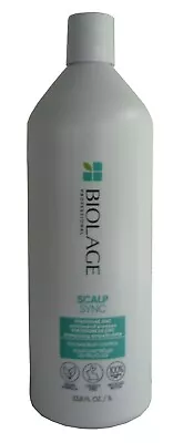 Matrix Biolage Scalp Sync PYRITHIONE ZINC Antidandruff Shampoo Liter 33.8 Oz • $37.98