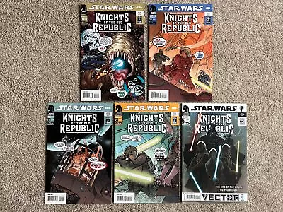 Star Wars Knights Of The Old Republic #21-25 Dark Horse Comic Very High Grade • £28.11