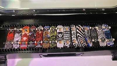 Vintage Tech Deck Dark Star Lot Of 15 + Case X Concepts Spinmaster • $25