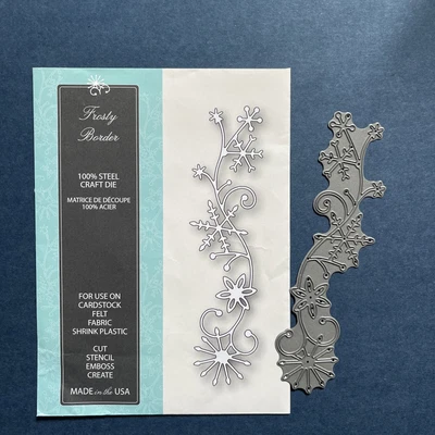 $6.99 • Buy NEW! Memory Box Dies - FROSTY BORDER - Style 98171 - Snowflake