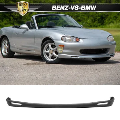 Fits 99-00 Mazda Miata OE Style Unpainted Front Bumper Lip Spoiler PU • $99.99