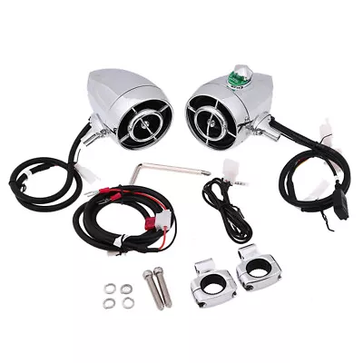 Motorcycle  Speaker Audio System MP3 Player Fit For Harley Motorbike • $259.97